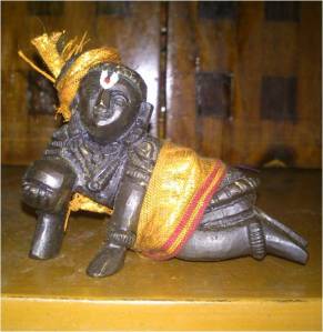 Navaneetha Krishna idol